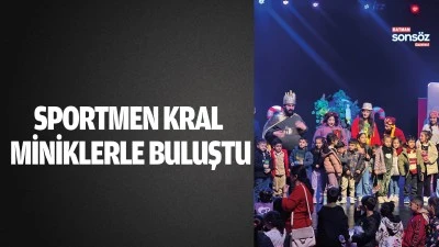 Sportmen Kral, miniklerle buluştu