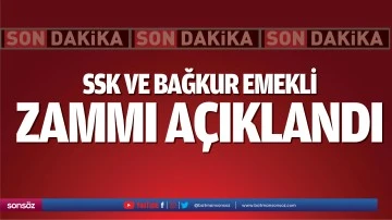 SSK ve bağkur emekli zammı a&ccedil;ıklandı