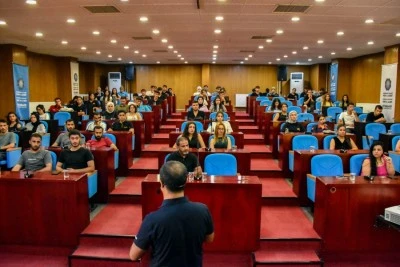 Stajyer &ouml;ğrencilere iş sağlığı ve g&uuml;venliği eğitimi verildi