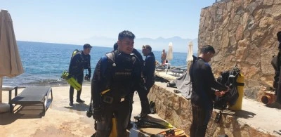 Su Altı Arama Kurtarma ekibi Antalya&rsquo;da eğitime başladı