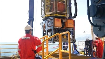 Su altı robotları Karadeniz gazı i&ccedil;in durmadan &ccedil;alıştı