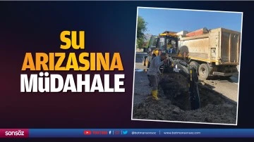 Su arızasına m&uuml;dahale&hellip;