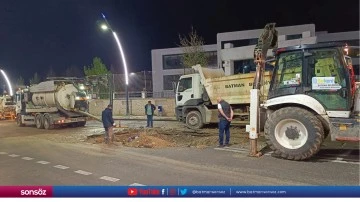 Su hatları tıkandı