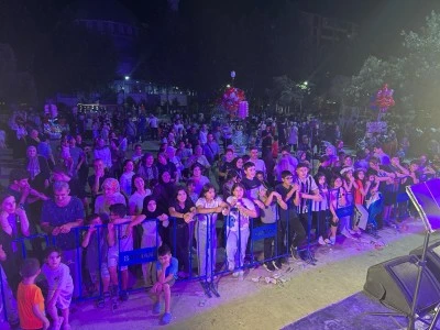 Su Parkı'nda yaz akşamına şenlik renk kattı