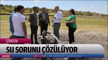 Su sorunu &ccedil;&ouml;z&uuml;l&uuml;yor