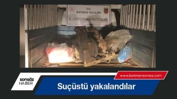 Su&ccedil;&uuml;st&uuml; yakalandılar
