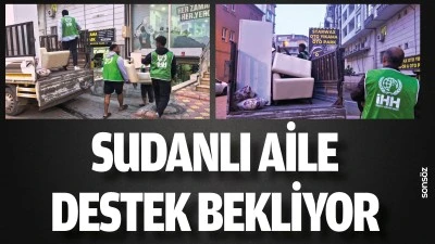 Sudanlı aile destek bekliyor