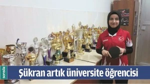 Ş&Uuml;KRAN ARTIK &Uuml;NİVERSİTE &Ouml;ĞRENCİSİ