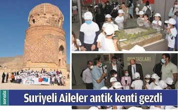 SURİYELİ AİLELER ANTİK KENTİ GEZDİ