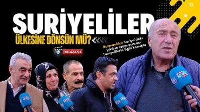 Suriyeliler &uuml;lkesine d&ouml;ns&uuml;n m&uuml;?