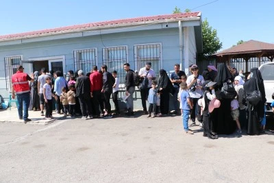 Suriyelilerin &uuml;lkelerine d&ouml;n&uuml;ş&uuml; Kurban Bayramı &ouml;ncesi yoğunluk kazandı