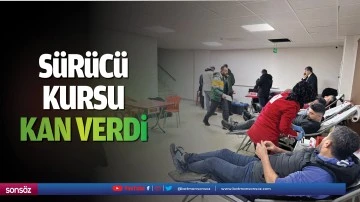 S&uuml;r&uuml;c&uuml; kursu kan verdi