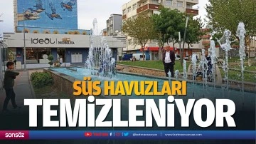 S&uuml;s havuzları temizleniyor