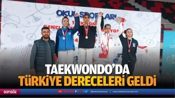 Taekwondo&rsquo;da T&uuml;rkiye dereceleri geldi