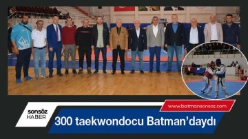 Taekwondocular Batman&rsquo;daydı