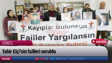 Tahir El&ccedil;i&rsquo;nin failleri soruldu