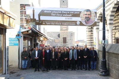 Tahir El&ccedil;i Sokağı&rsquo;nın a&ccedil;ılışını ger&ccedil;ekleştirdi