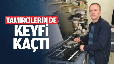 Tamircilerin de keyfi ka&ccedil;tı