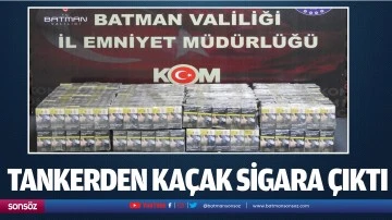 Tankerden ka&ccedil;ak sigara &ccedil;ıktı