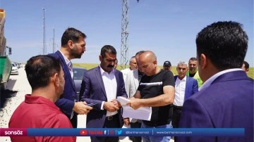 Tanoğlu-Kozan-Sati grup yolundaki &ccedil;alışmaları inceledi