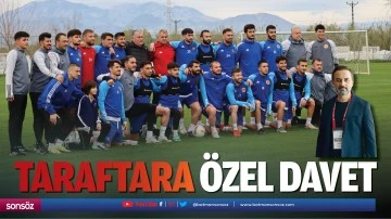 Taraftara &ouml;zel davet