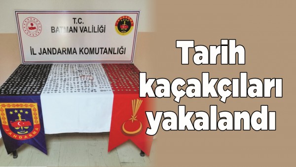 TARİH KA&Ccedil;AK&Ccedil;ILARI YAKALANDI