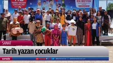 Tarih yazan &ccedil;ocuklar