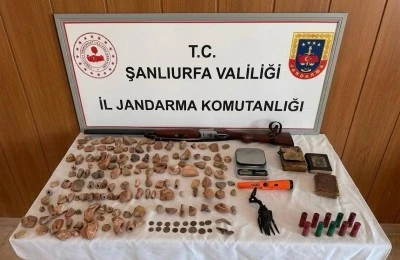 Tarihi eser niteliğinde 159 par&ccedil;a ele ge&ccedil;irildi