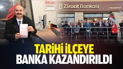 Tarihi il&ccedil;eye banka kazandırıldı