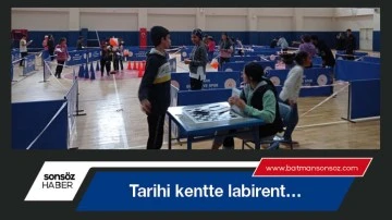 Tarihi kentte labirent&hellip;