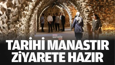 Tarihi manastır ziyarete hazır