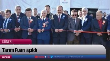 Tarım Fuarı a&ccedil;ıldı