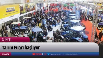 Tarım Fuarı başlıyor