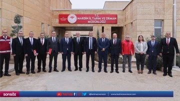 Tarım ve Orman İl M&uuml;d&uuml;rl&uuml;ğ&uuml;n&uuml; ziyaret etti