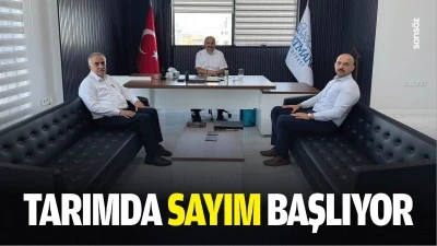 Tarımda sayım başlıyor