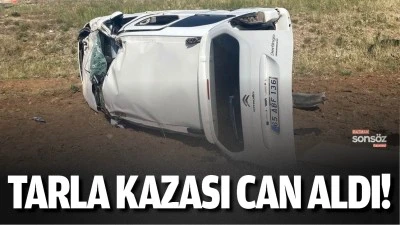 Tarla kazası can aldı!