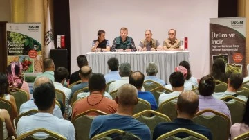 TARSİM heyeti, Manisa'da eksperlerle buluştu