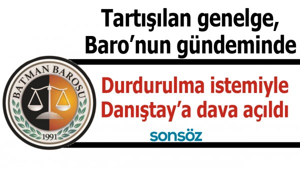 TARTIŞILAN GENELGE, BARO&rsquo;NUN G&Uuml;NDEMİNDE