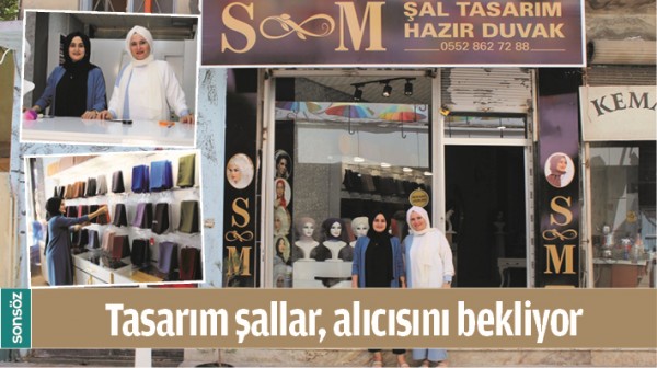 TASARIM ŞALLAR, ALICISINI BEKLİYOR