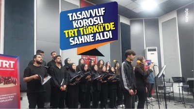 Tasavvuf korosu TRT T&uuml;rk&uuml;&rsquo;de sahne aldı