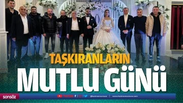 Taşkıranların mutlu g&uuml;n&uuml;