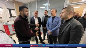 Tatlıdede'nin se&ccedil;im aracına taşlı saldırı