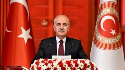 TBMM Başkanı Kurtulmuş, KKTC Cumhuriyet Meclisi Başkanı Ziya &Ouml;zt&uuml;rkler'i Tebrik Etti