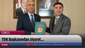 TDK Başkanından ziyaret&hellip;