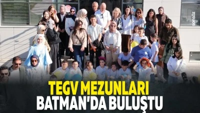 TEGV mezunları Batman&rsquo;da buluştu