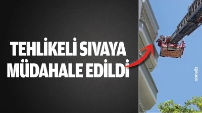 Tehlikeli sıvaya m&uuml;dahale edildi