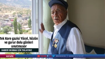 Tek Kore gazisi Y&uuml;cel, h&uuml;z&uuml;n ve gurur dolu g&uuml;nleri unutmuyor
