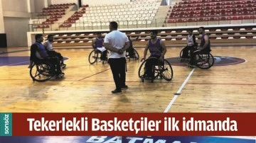 TEKERLEKLİ BASKET&Ccedil;İLER İLK İDMANDA