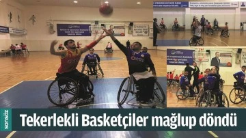 TEKERLEKLİ BASKET&Ccedil;İLER MAĞLUP D&Ouml;ND&Uuml;