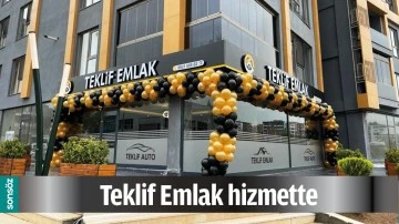 TEKLİF EMLAK HİZMETTE